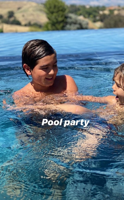 Scott Disick, niños, Instagram